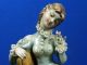 Borsato Hand Painted Porcelain Figurine Italy Vintage Lady Figurines photo 8