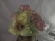 Vintage Consolidated Puffy Rose Floral Lamp Fine Condition 8 Inch Lamps photo 4