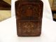 Rare Antique Victorian Walnut Burl Marquetry Playing Card Box Mid 19th Century Boxes photo 7