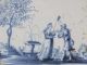 A Lovely Delft Pastorale Tile With A Love - Couple +++++++++++ Tiles photo 1