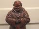 Great Antique Carved Wooden Friar. Carved Figures photo 1