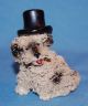 Vintage Spaghetti Pottery Darling Shih Tzu Or Lhasa Apso Terrier Dog Figurine Figurines photo 3