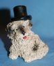 Vintage Spaghetti Pottery Darling Shih Tzu Or Lhasa Apso Terrier Dog Figurine Figurines photo 4