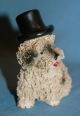 Vintage Spaghetti Pottery Darling Shih Tzu Or Lhasa Apso Terrier Dog Figurine Figurines photo 5