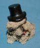 Vintage Spaghetti Pottery Darling Shih Tzu Or Lhasa Apso Terrier Dog Figurine Figurines photo 6