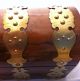 Antique Burl Walnut Ormolu Victorian Tea Caddy Wooden Wood Work Box Boxes photo 4