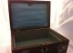 Antique Rosewood Inlaid Mother Pearl Victorian Lap Desk Wooden Wood Work Box Boxes photo 11