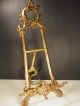 Large Ornate Vintage Brass Table Easel For Books,  Paintings,  Plates Metalware photo 2