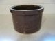 Antique Roberts Dairy Advertising Butter Crock Stoneware Container Omaha Nebr Crocks photo 1