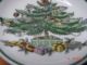 Spode Copeland England Miniature Plate Christmas Tree 3 
