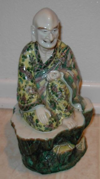 Antique Fine Asian Porcelain Statue Figurine photo