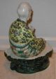 Antique Fine Asian Porcelain Statue Figurine Figurines photo 2