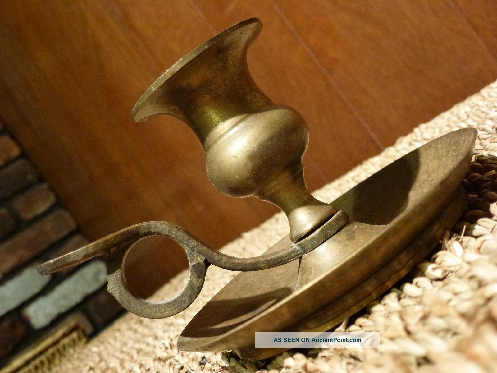 Vintage Candel Holder Set Metal Metalware photo