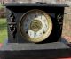 Antique Vintage Ingraham Mantle Clock W/key & Pend Works Clocks photo 1