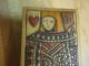 Vintage Steinbach Hand Carved Hinged Double Deck Playing Card Wooden Box Boxes photo 9