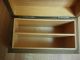 Vintage Steinbach Hand Carved Hinged Double Deck Playing Card Wooden Box Boxes photo 2