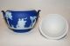 Early 5 - Piece Wedgwood Jasperware Porcelain Creamer Sugar Teapot Tea Set Teapots & Tea Sets photo 6