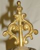 Magnificent 3 Pc Bronze/brass Baroque French Mantle Clock & Candelabras Clocks photo 8