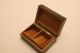 Colectable Vintage Inlaid Wood Box For Postage Stamps Boxes photo 1