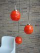 60’s/70’s Midcentury Danish Lamp From Holmegaard,  Guzzini Stilnovo Panton Era Mid-Century Modernism photo 3