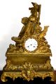 Antique 19th Century Heavy French Bronze Mantel Clock By C.  Detouche St.  Martin Clocks photo 3
