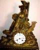 Antique 19th Century Heavy French Bronze Mantel Clock By C.  Detouche St.  Martin Clocks photo 4