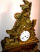 Antique 19th Century Heavy French Bronze Mantel Clock By C.  Detouche St.  Martin Clocks photo 5