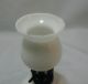 Miniature Milk Glass Oil Lamp Lamps photo 1