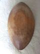 Oval Wooden Trencher/bowl 19.  Th.  C.  American Hand Hewn Bowls photo 1