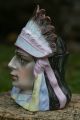 19th C.  Indian Chief Head Tobacco Jar Humidor With Feathered Head Dress Jars photo 3