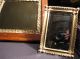 2 Antique Beveled Mirrors 1 Wall Hung 1 Vanity Top Both Turn Of The 19th Century Mirrors photo 1