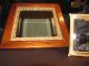 2 Antique Beveled Mirrors 1 Wall Hung 1 Vanity Top Both Turn Of The 19th Century Mirrors photo 4