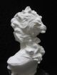 Classical Style Parian Curly - Hair Female Bust Statue Figurine Figurines photo 3
