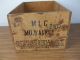 Dewars White Label Scotch Whiskey Vintage Wood Crate Mancave Bar Decor Milwaukee Boxes photo 1