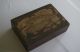 Antique Wooden Lap Desk With Inlaid Keyhole And Key - Early 1900s Or Late 1800s Boxes photo 10