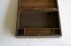 Antique Wooden Lap Desk With Inlaid Keyhole And Key - Early 1900s Or Late 1800s Boxes photo 4