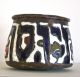 Rare Early Antique Judaica Brass And Enamel Vessel/charity Bowl,  Russian Other photo 3