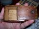 Folk Art Painted Miniature Slide Top Dovetailed Box,  Signed And Dated,  Nr Boxes photo 5