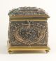 Antique French 19th Century Ormolu Box Signed A.  B.  Paris – Top Quality - Rare Metalware photo 4