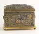 Antique French 19th Century Ormolu Box Signed A.  B.  Paris – Top Quality - Rare Metalware photo 6