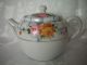 21pc.  Antique Vintage Child ' S Miniature Porcelain Tea Set - Hp Floral Tea Pot Rose Teapots & Tea Sets photo 2