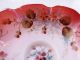 Antique Handpainted Victorian Brides Basket Bowl Bowls photo 2