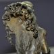 Antique Austrian Bronze Of An Indian By Carl Kauba,  Lurking Scout,  Vienna Metalware photo 5