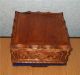 Rare Exclusive Casket Carving Wood Masonic For Jewelry Boxes photo 6