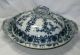 Antique,  1850 - 67 Copeland (spode) Gray Delhi Pattern Serving Bowl,  Lidded,  Large Tureens photo 1