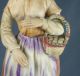 Vintage Arnartcreations Victorian Ceramic Or Porcelain Figure W/ Hens & Chickens Figurines photo 7
