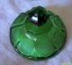 Mint Vtg.  Fostoria Emerald Green 1887 Coin Press - Dot - Spot Urn Vase Dresser Dish Other photo 6
