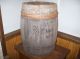 Vintage Wooden Nail Keg / Barrel / Great Old Farm Tool Primitives photo 1