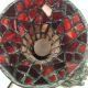 Tiffany/ Tiffany Style Up Lamp Stained Glass Table Vintage Lamps photo 6