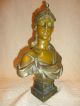 Art Nouveau Bust Of Orient By E Villanis. Metalware photo 9